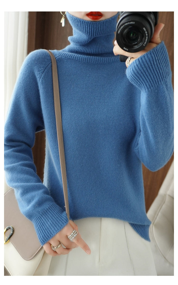 Softwarm Pull douillet en tricot de cachemire