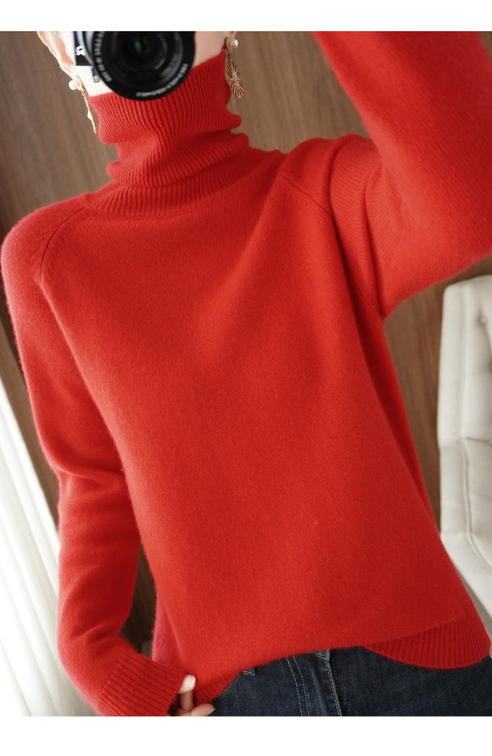 Softwarm Pull douillet en tricot de cachemire