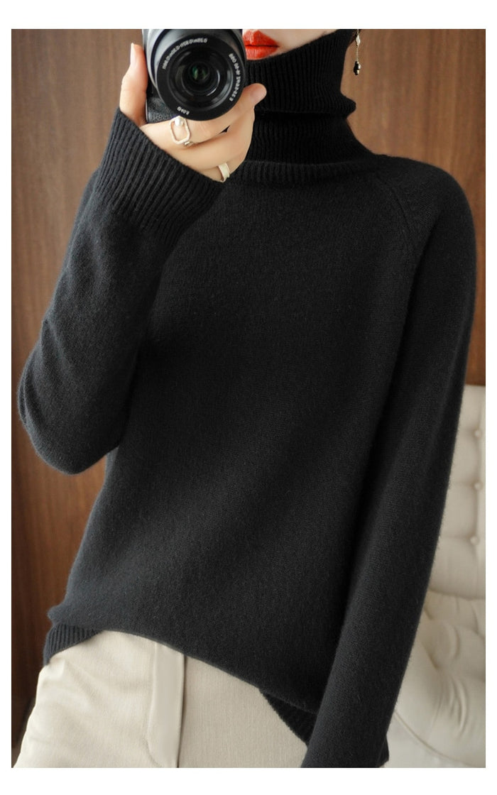 Softwarm Pull douillet en tricot de cachemire