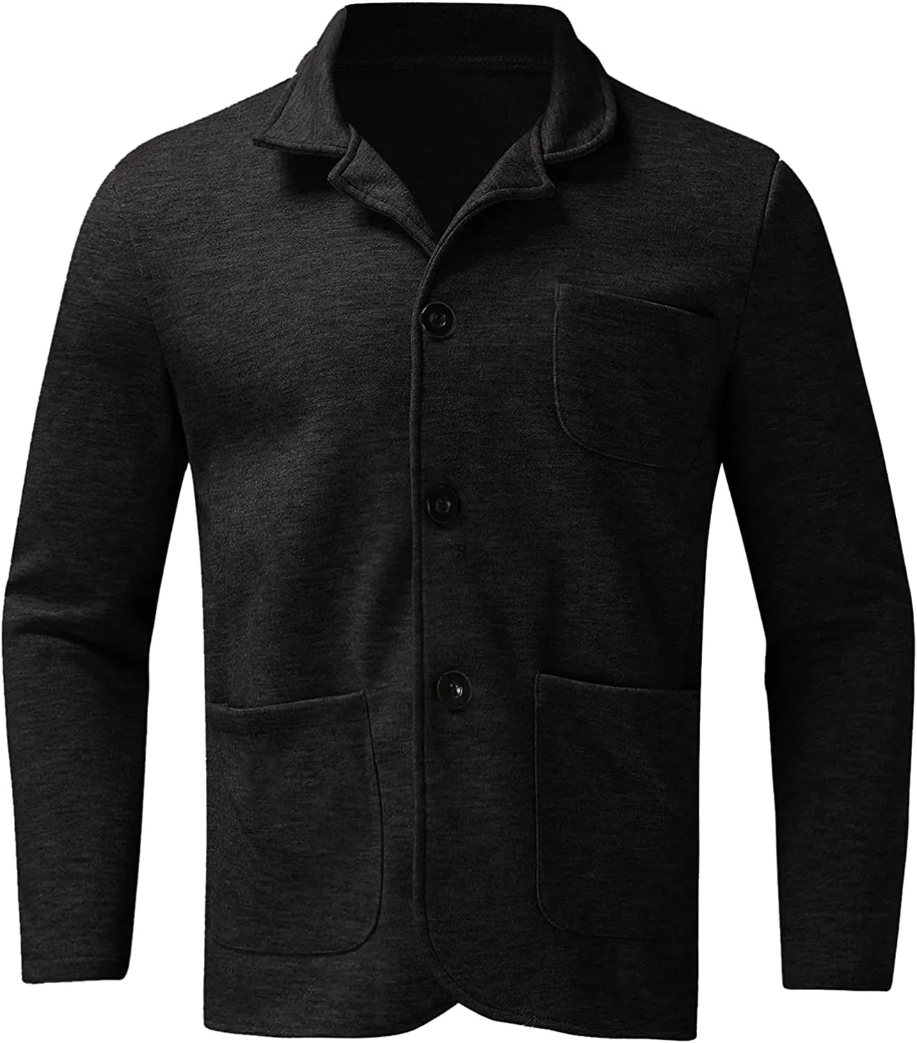 Cardigan pour homme avec patte de boutonnage