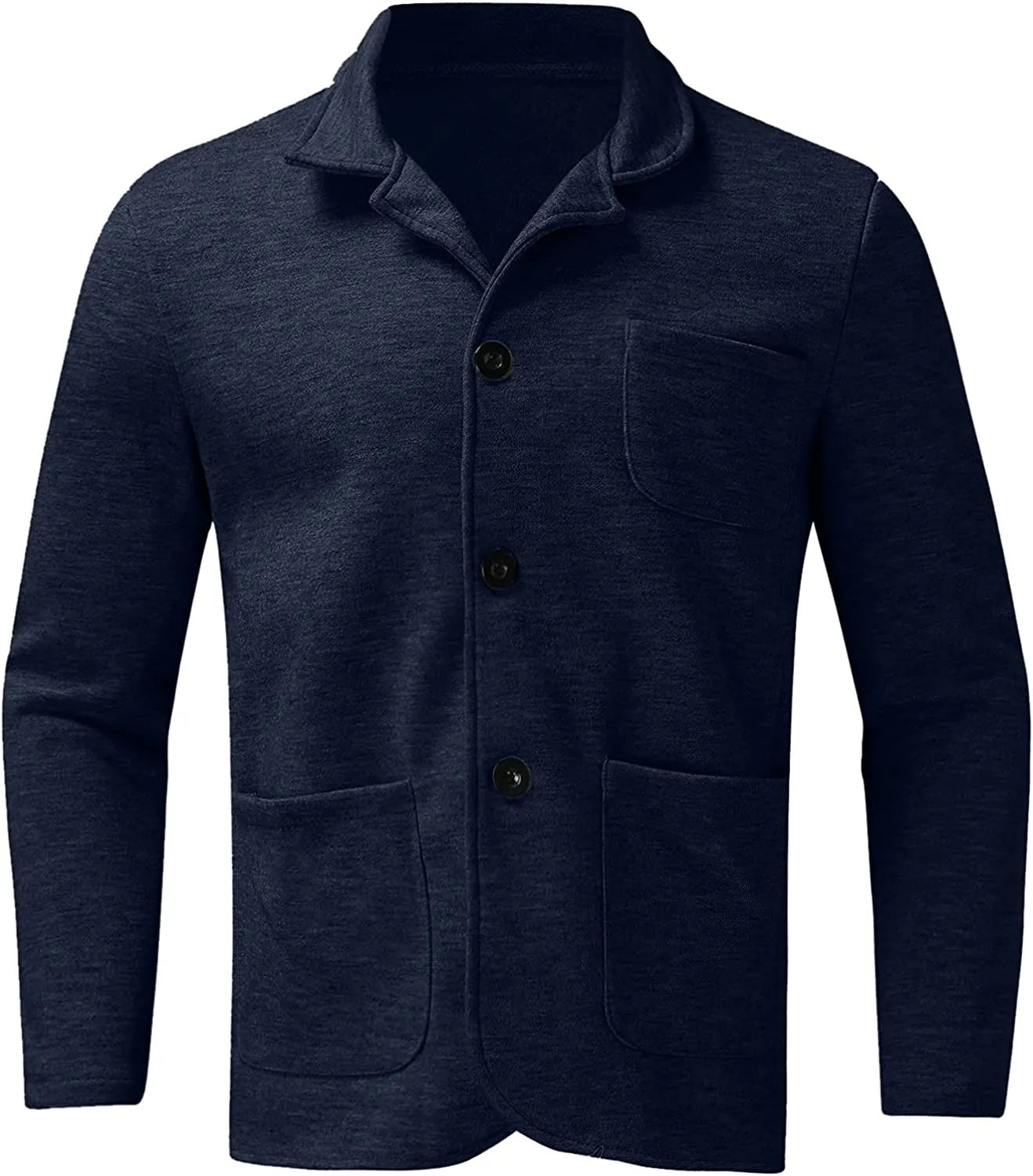 Cardigan pour homme avec patte de boutonnage