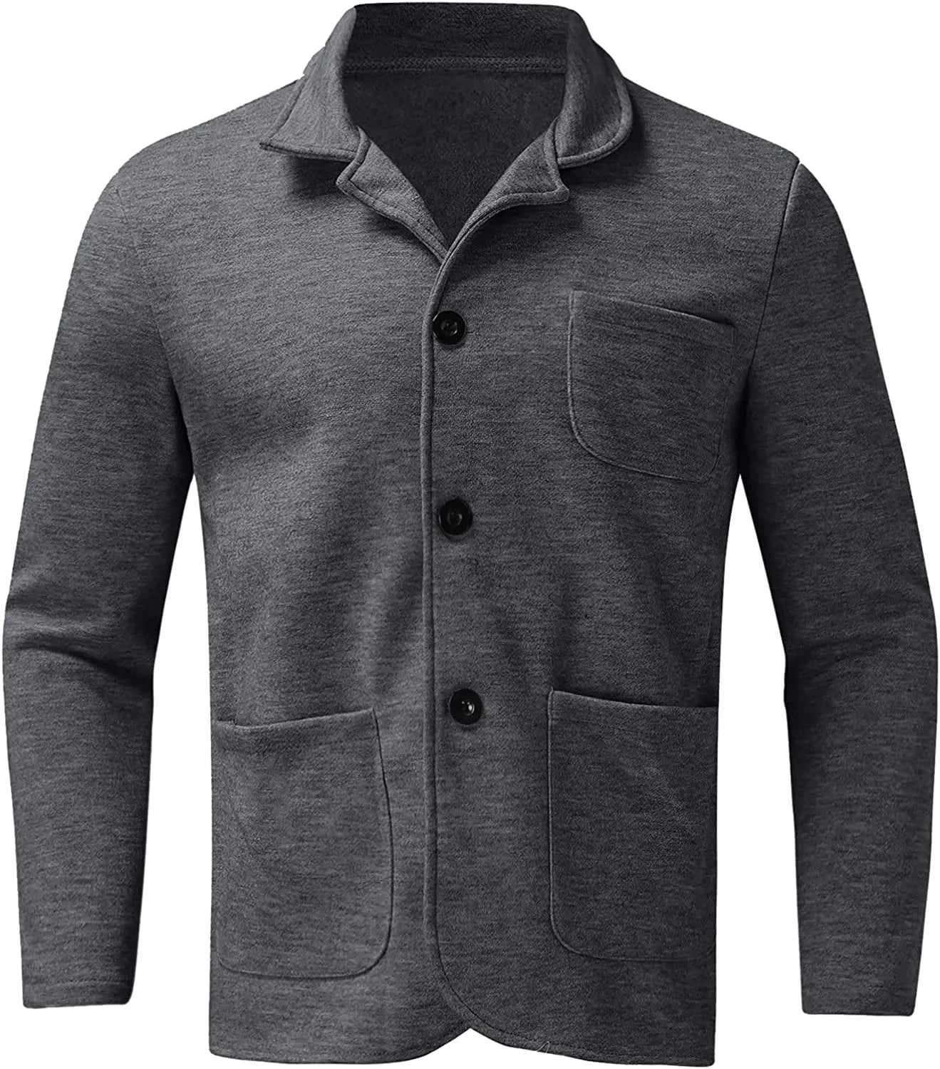Cardigan pour homme avec patte de boutonnage