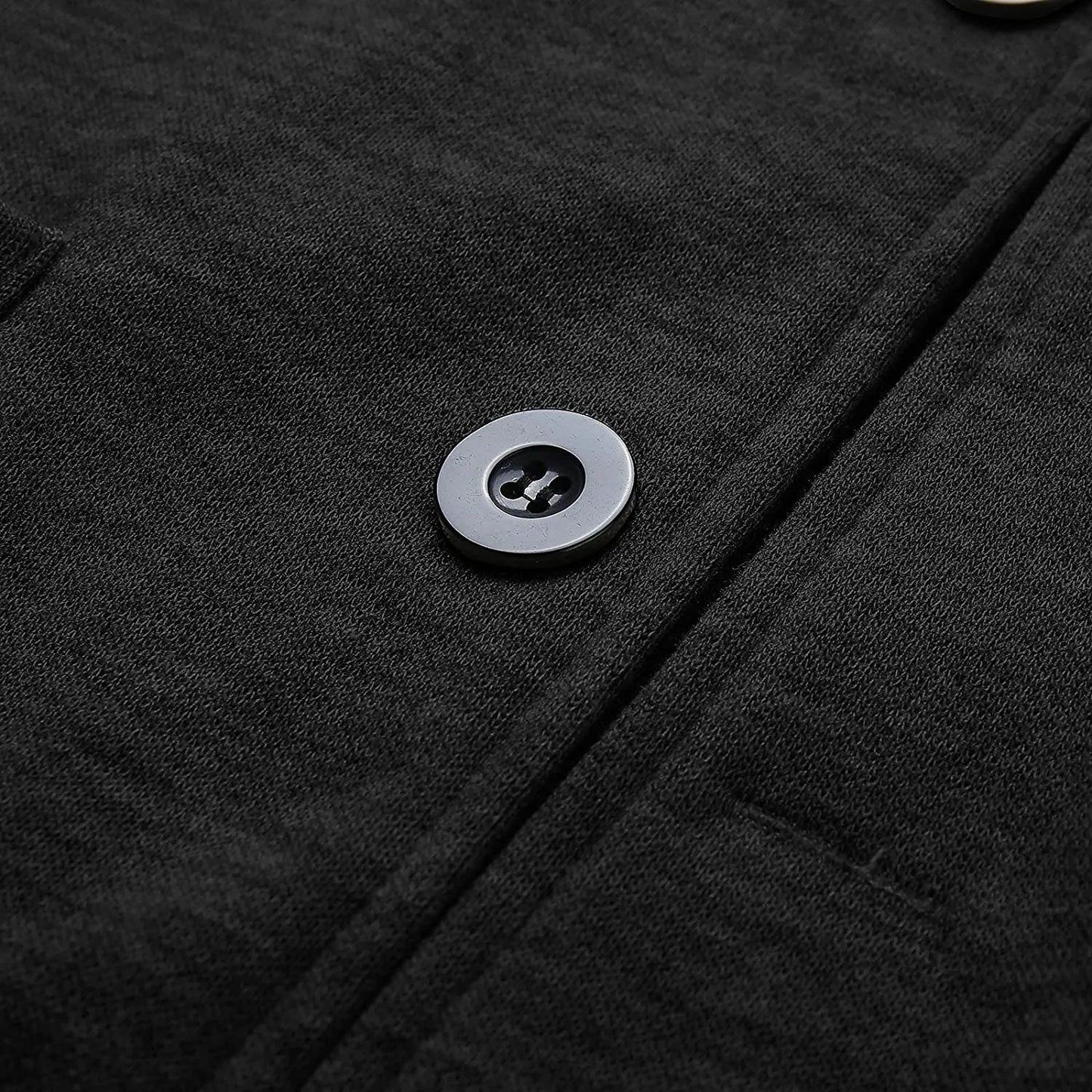 Cardigan pour homme avec patte de boutonnage